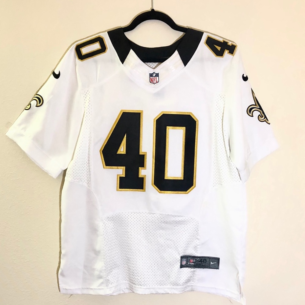 New Orleans Saints #40 D. Breaux Jersey—size 40